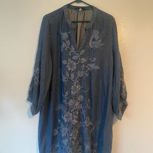 Johnny Was Kairi Bishop V - Neck Dress